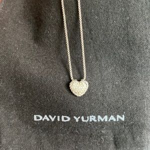 Authentic David Yurman heart necklace. Excellent pre owned condition!